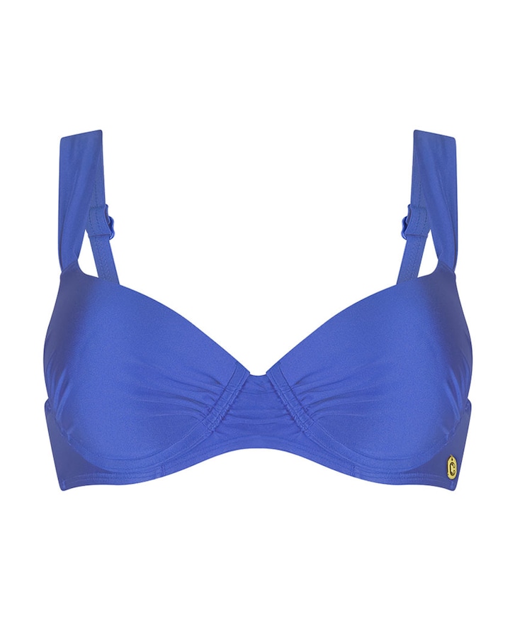 Dames bikinitop blauw