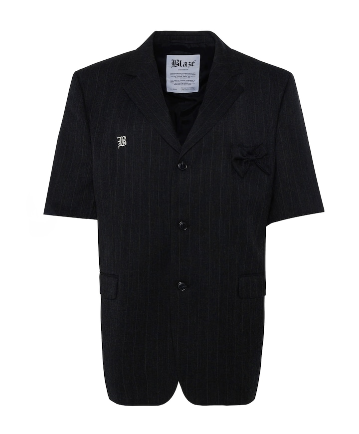 Dames blazer grijs