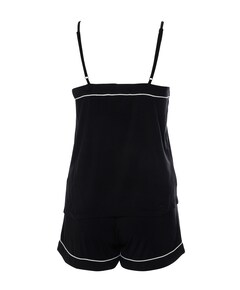 Dames shortama zwart