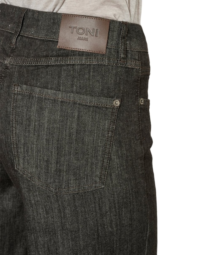 Liv New Wide dames jeans bruin