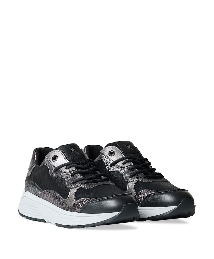 Rainbow dames sneakers zwart