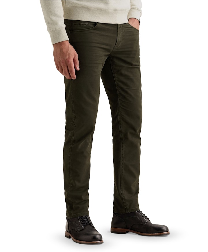 PME LEGEND NIGHTFLIGHT JEANS COATE heren jeans groen