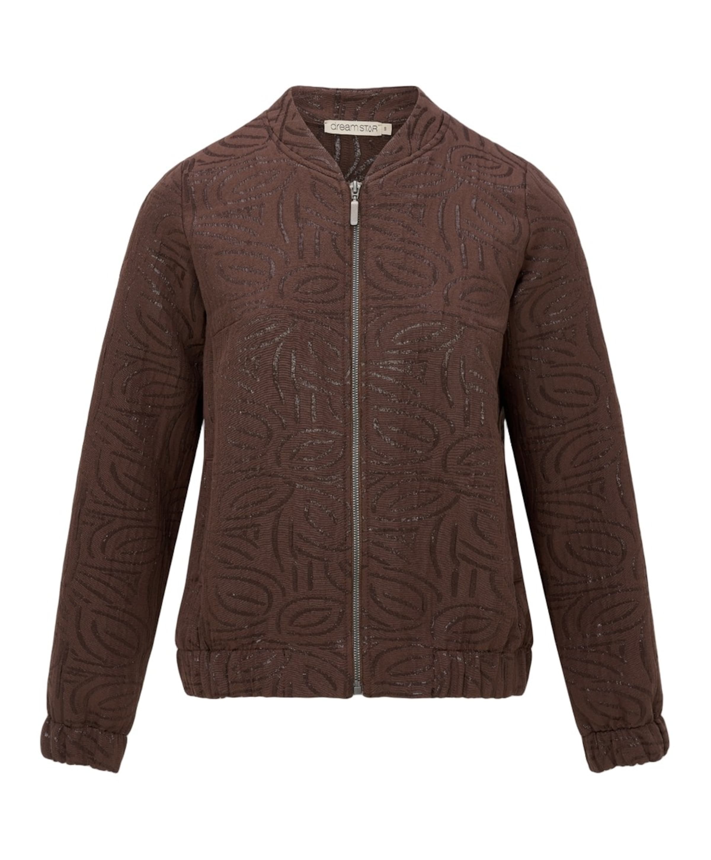 Dames jas bruin