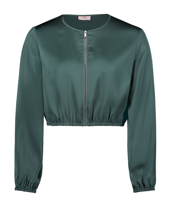 Dames jas groen