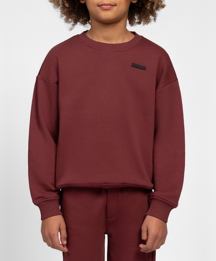 Jongens sweater bordeaux