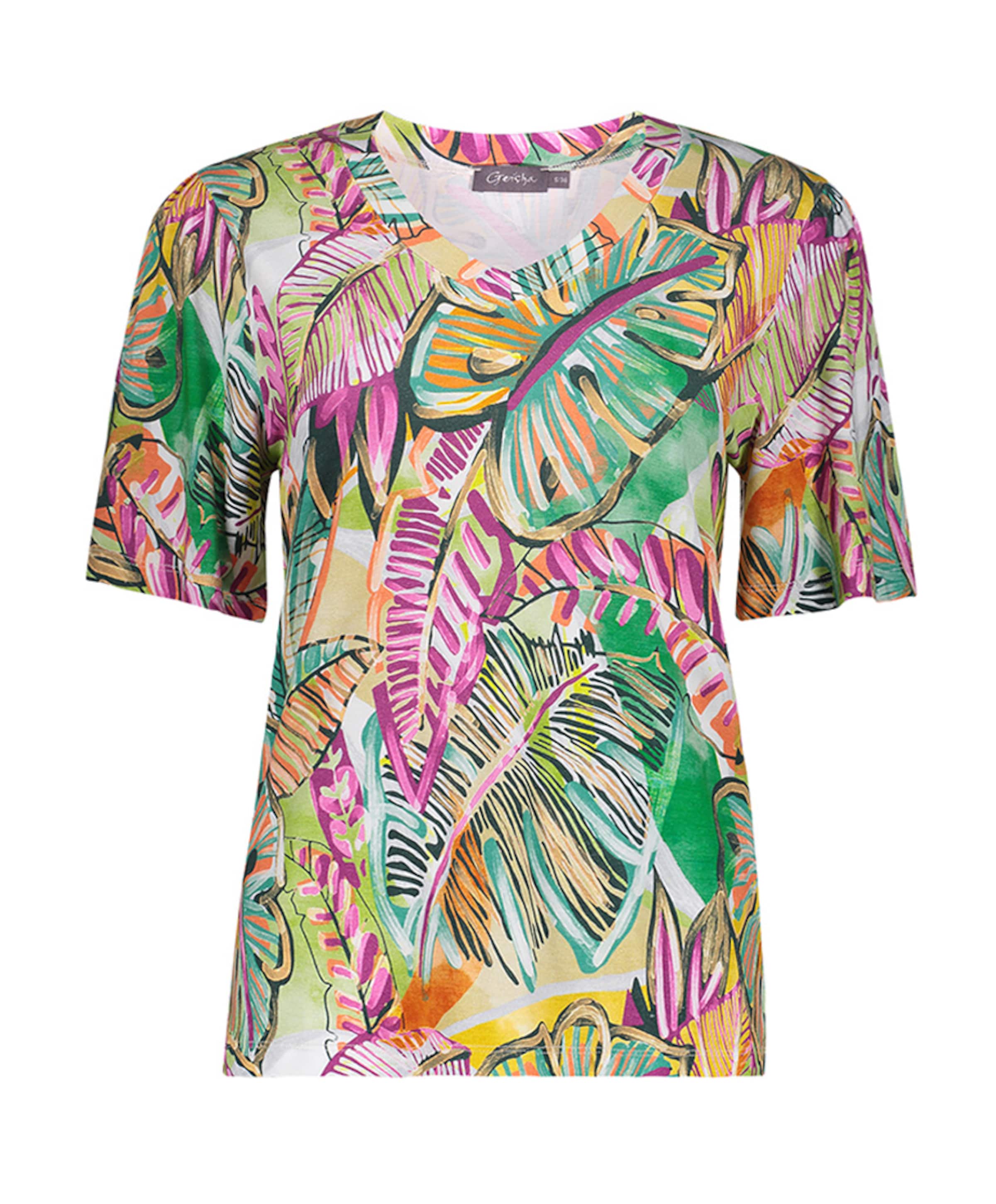 Dames T-shirt multicolor