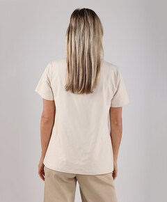 Dames t-shirt beige