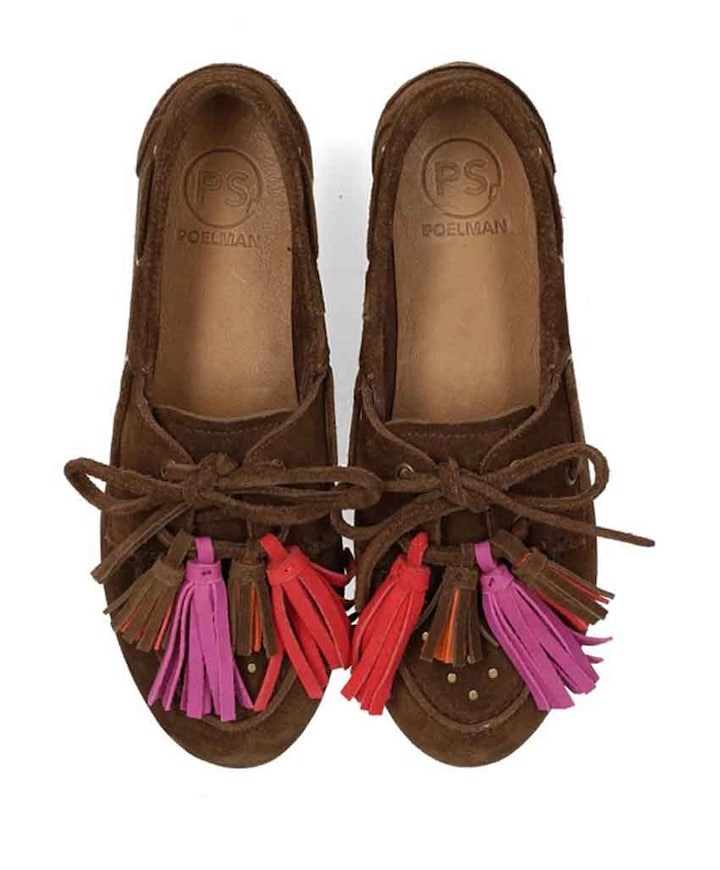 Vita dames mocassins bruin