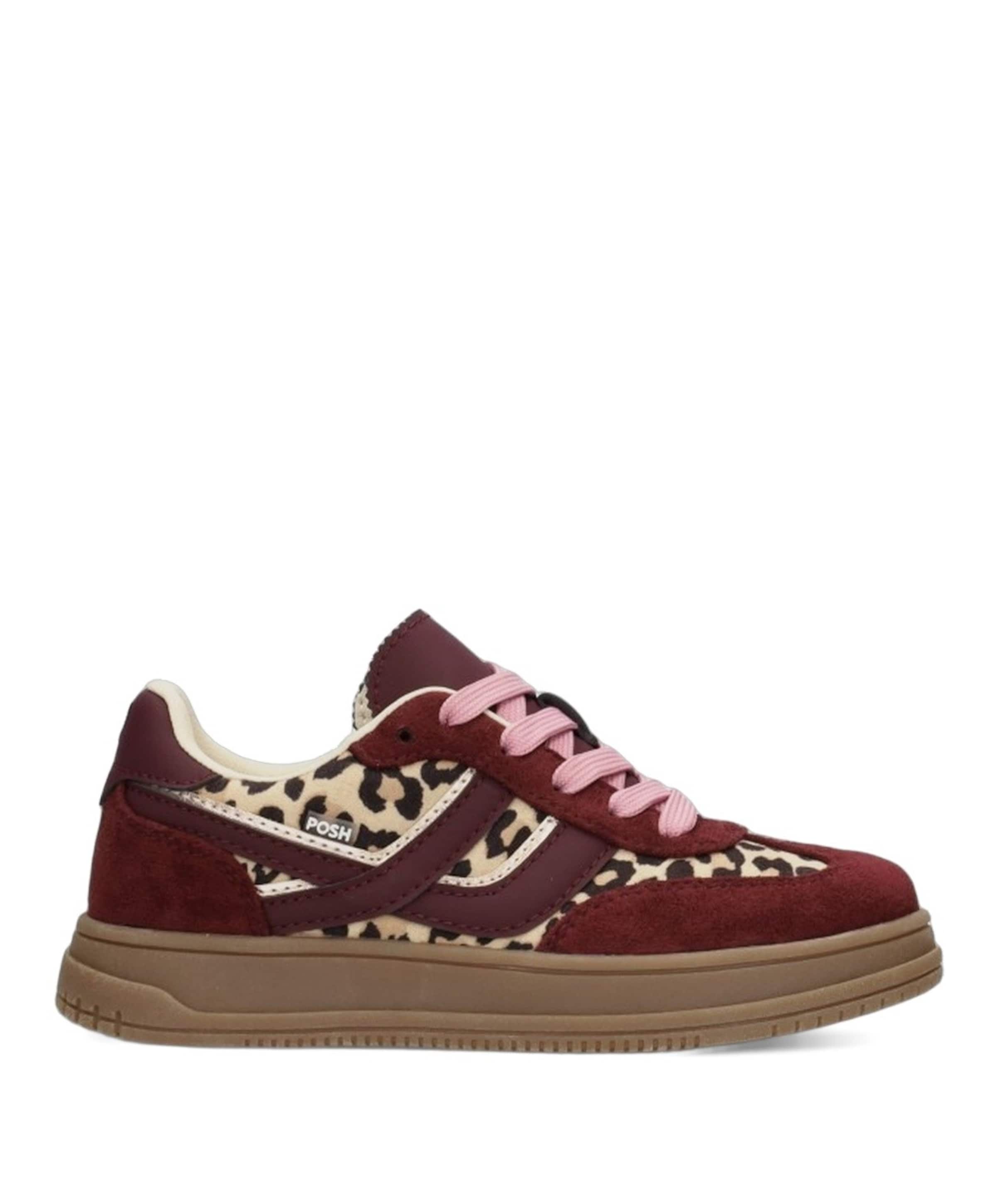 meisjes sneakers bordeaux