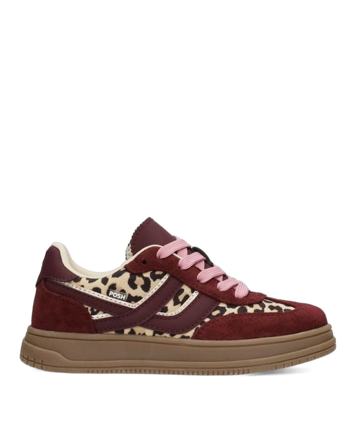 meisjes sneakers bordeaux