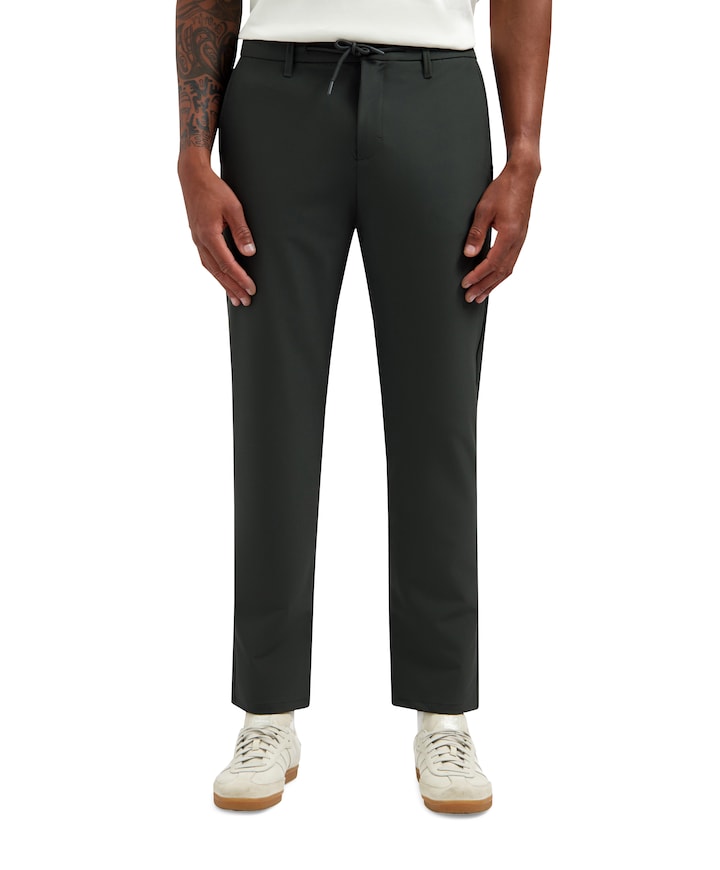 Pants Chino 4-Way Stretch Sedoc Rel heren broek grijs