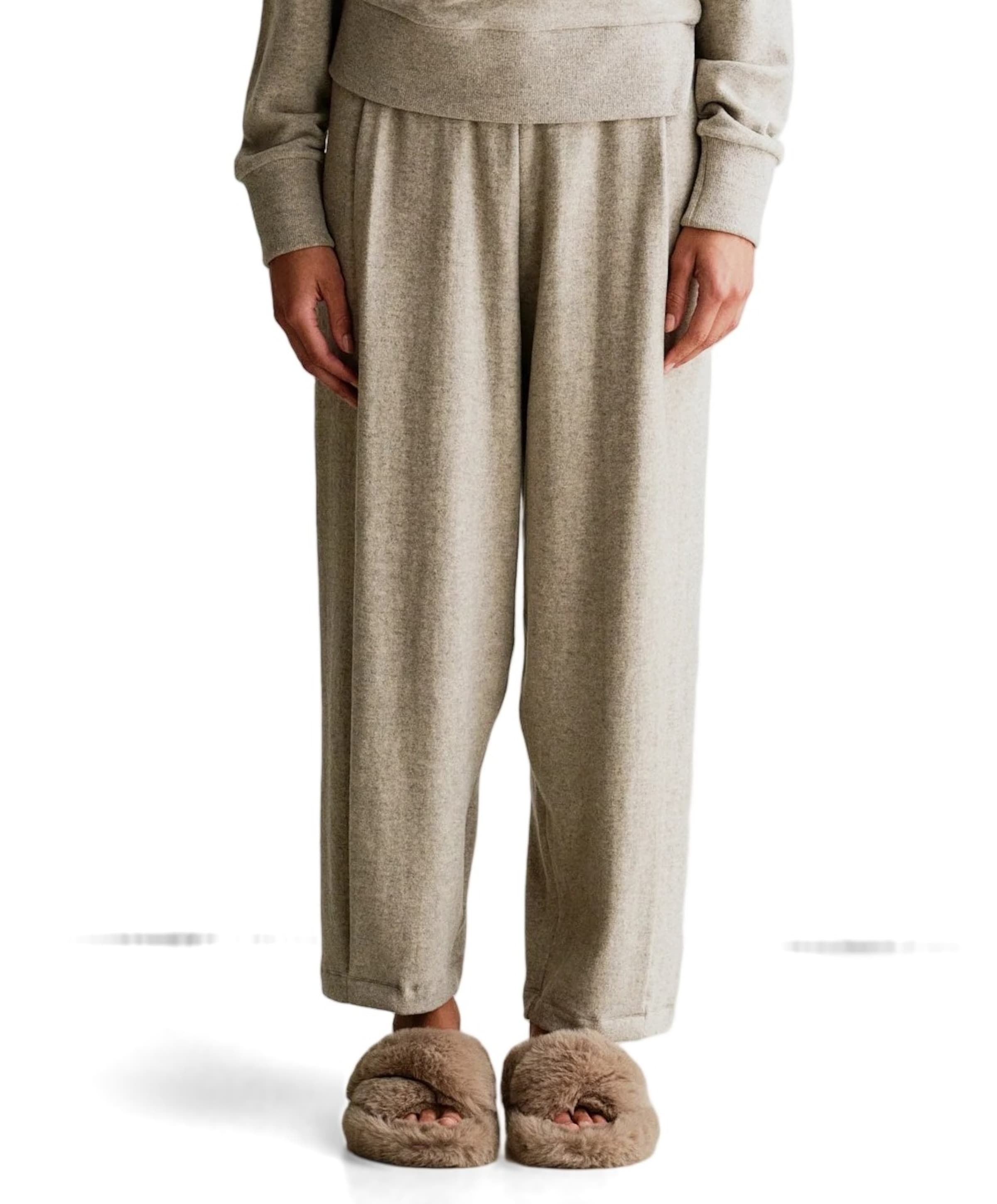 Dames broek beige