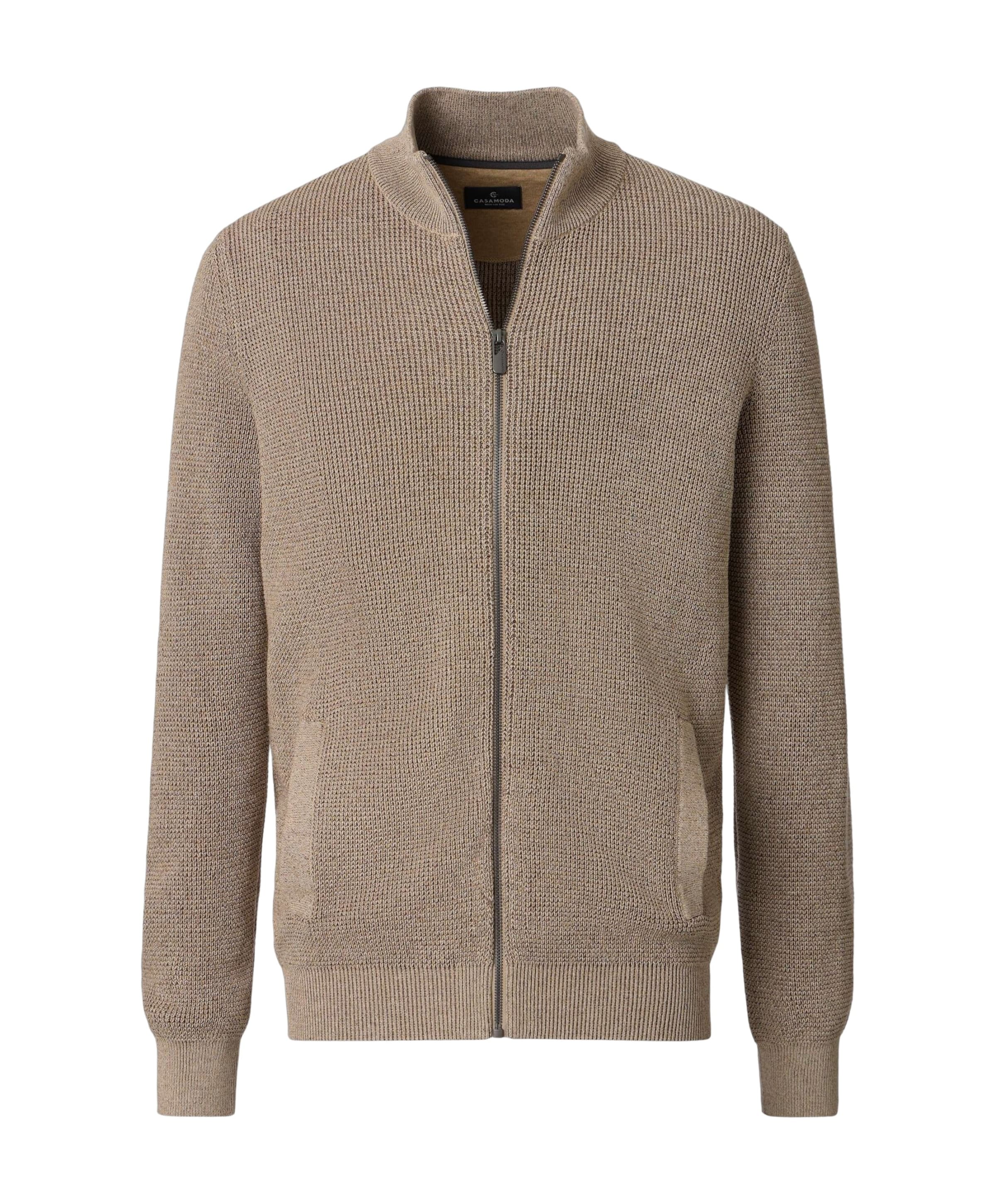 Heren vest beige