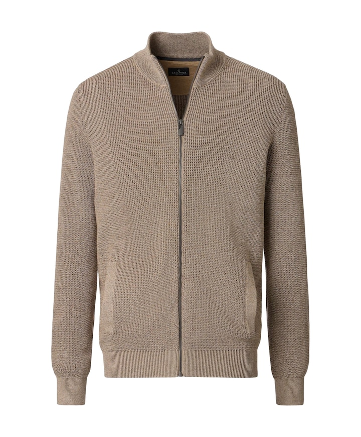 Heren vest beige