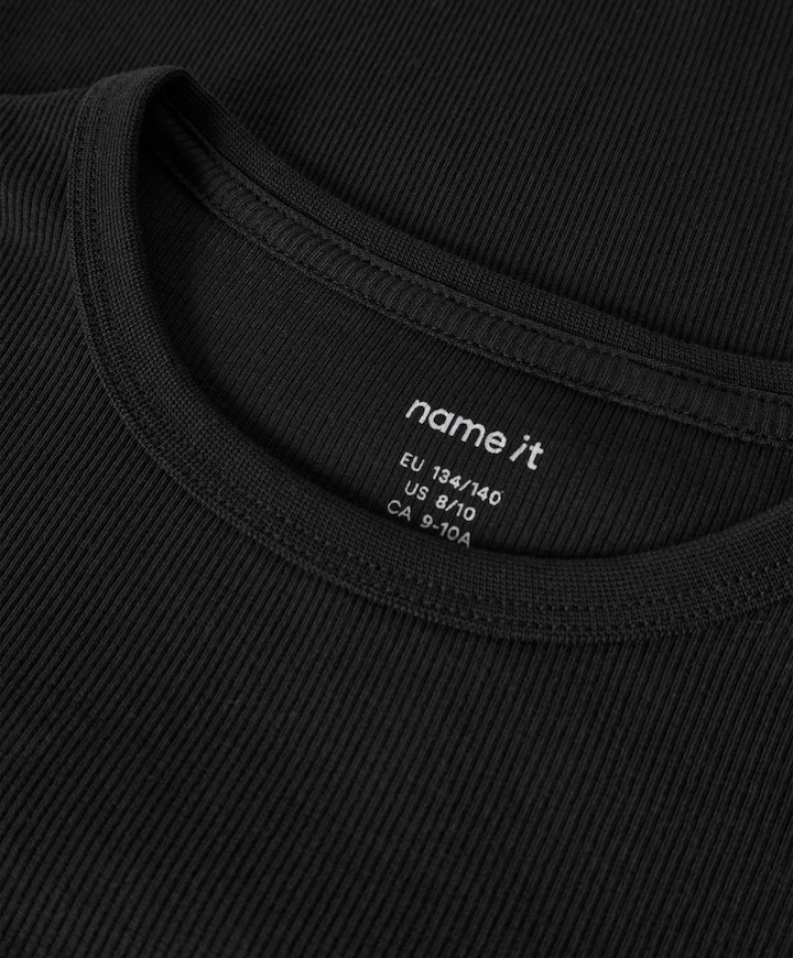 Meisjes longsleeve zwart