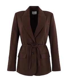 Dames blazer bruin