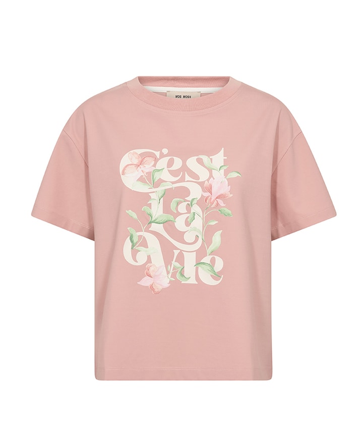 Dames T-shirt roze