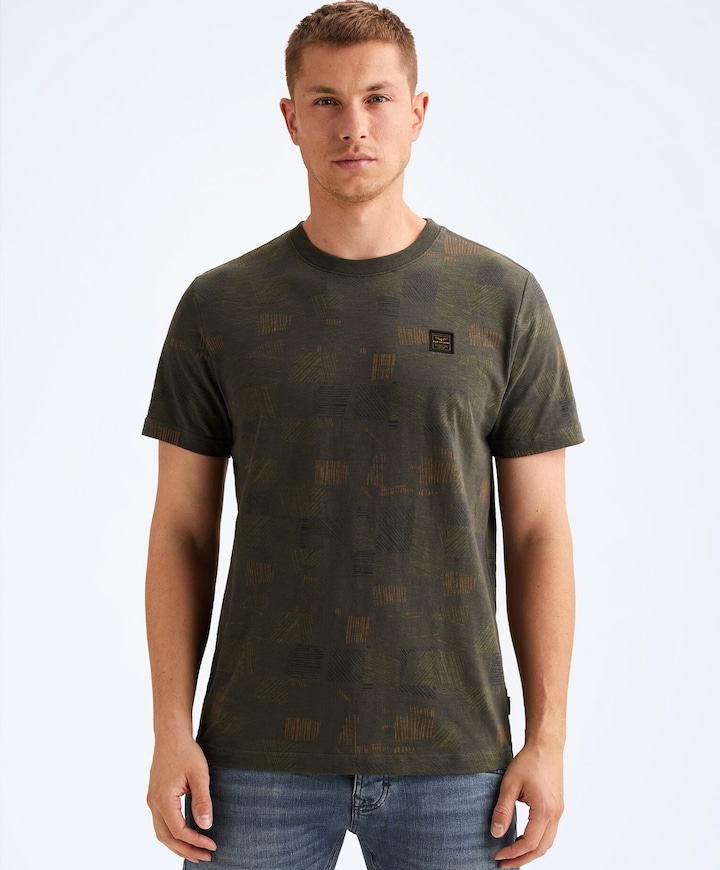 Heren T-shirt grijs