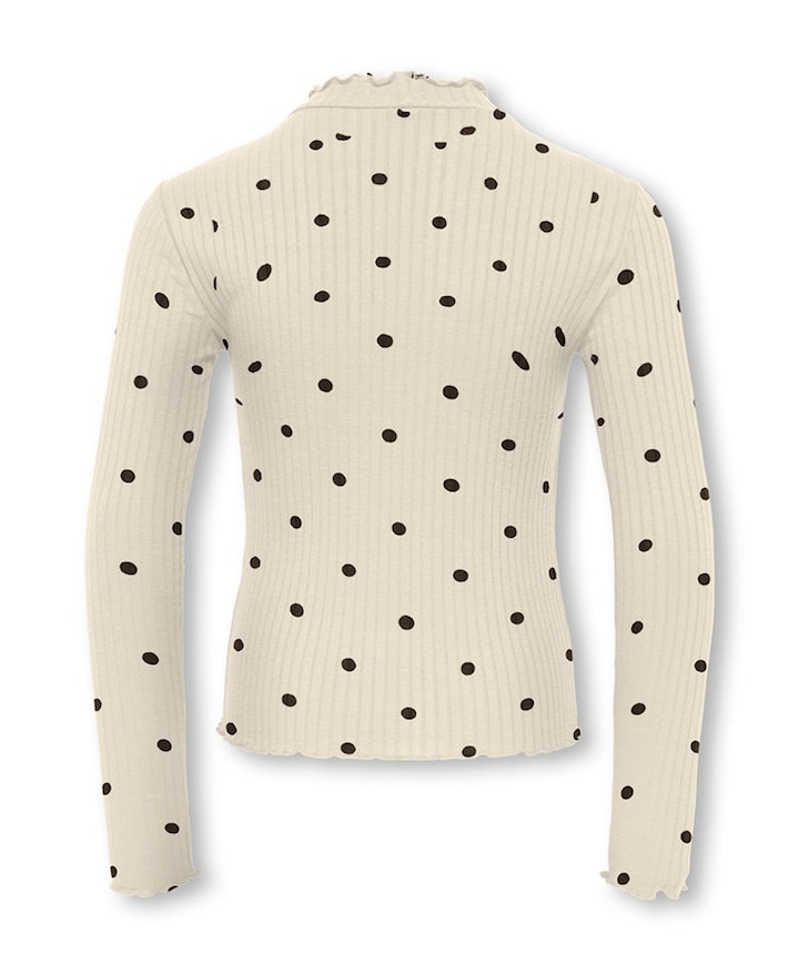 Meisjes longsleeve wit