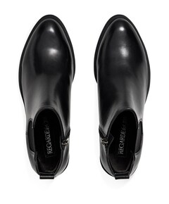 dames enkellaarzen zwart