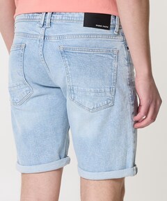 The Miles Slim Fit Shorts heren korte broek blauw