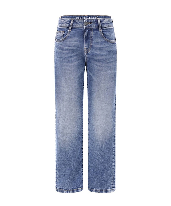 Relaxed fit jongens jeans blauw