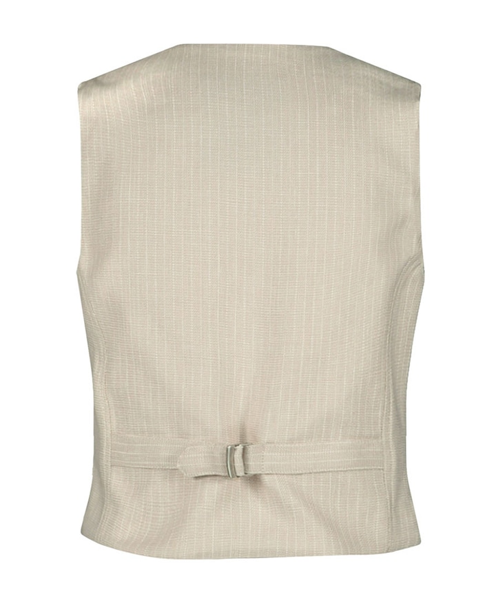 Jongens gilet beige