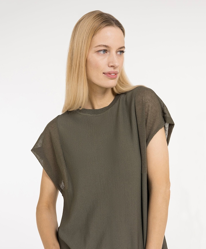 Dames top groen