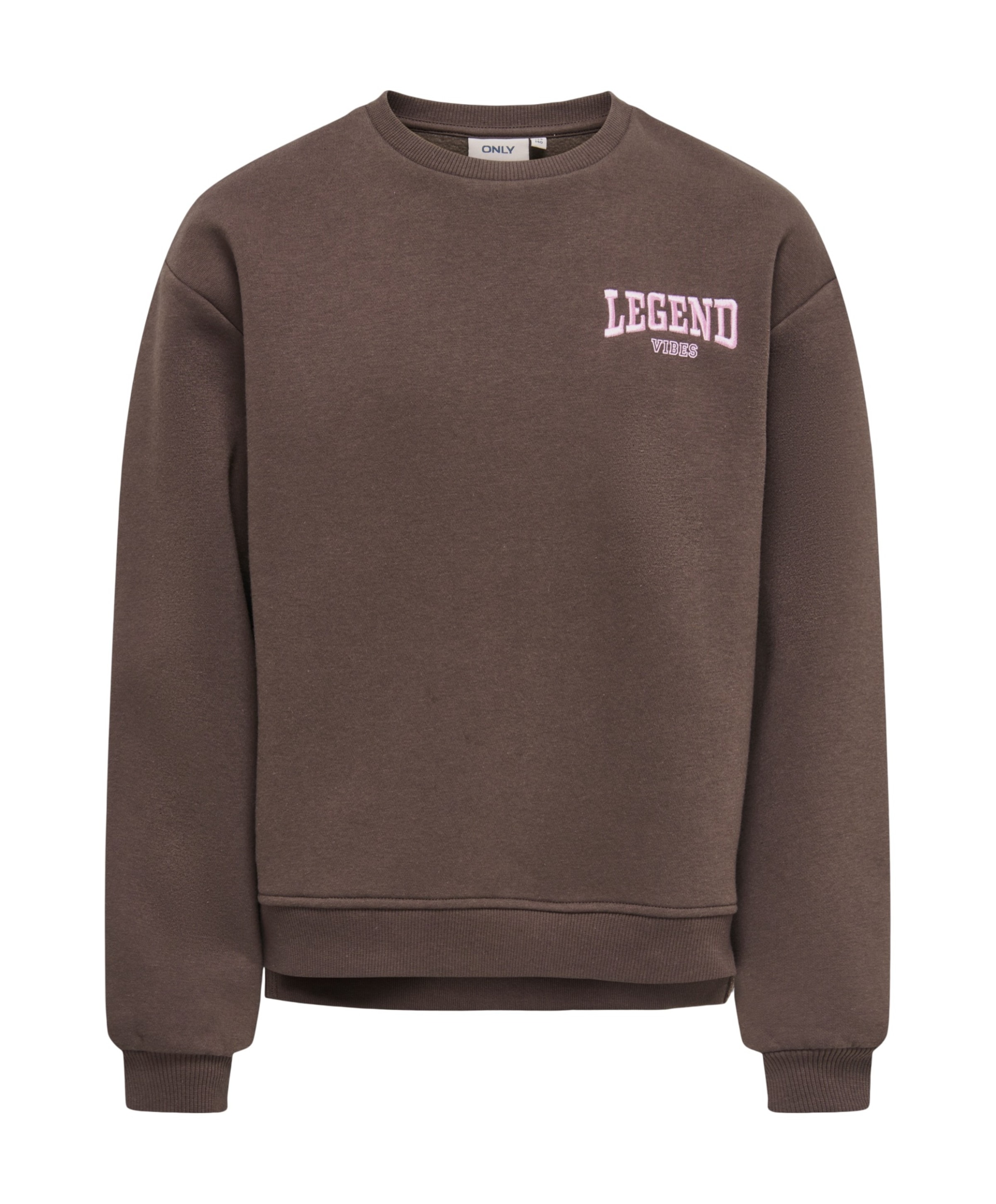 Meisjes sweater bruin