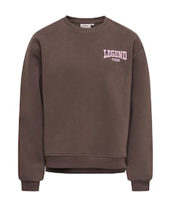 Meisjes sweater bruin