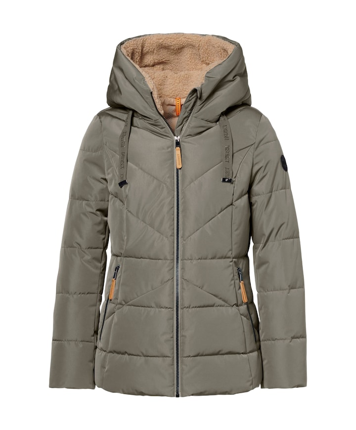 Dames jas groen