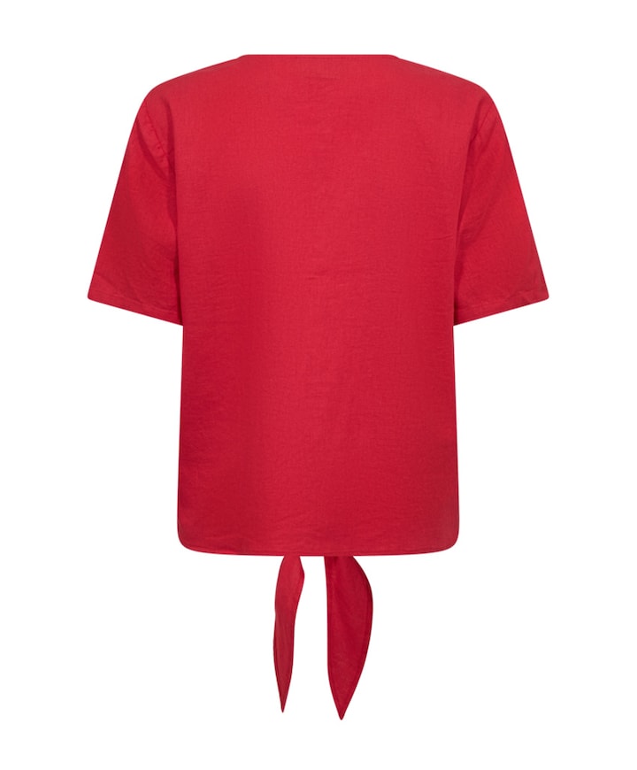 Dames blouse rood
