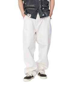 Single Knee Pant Cotton Smith Denim heren jeans ecru