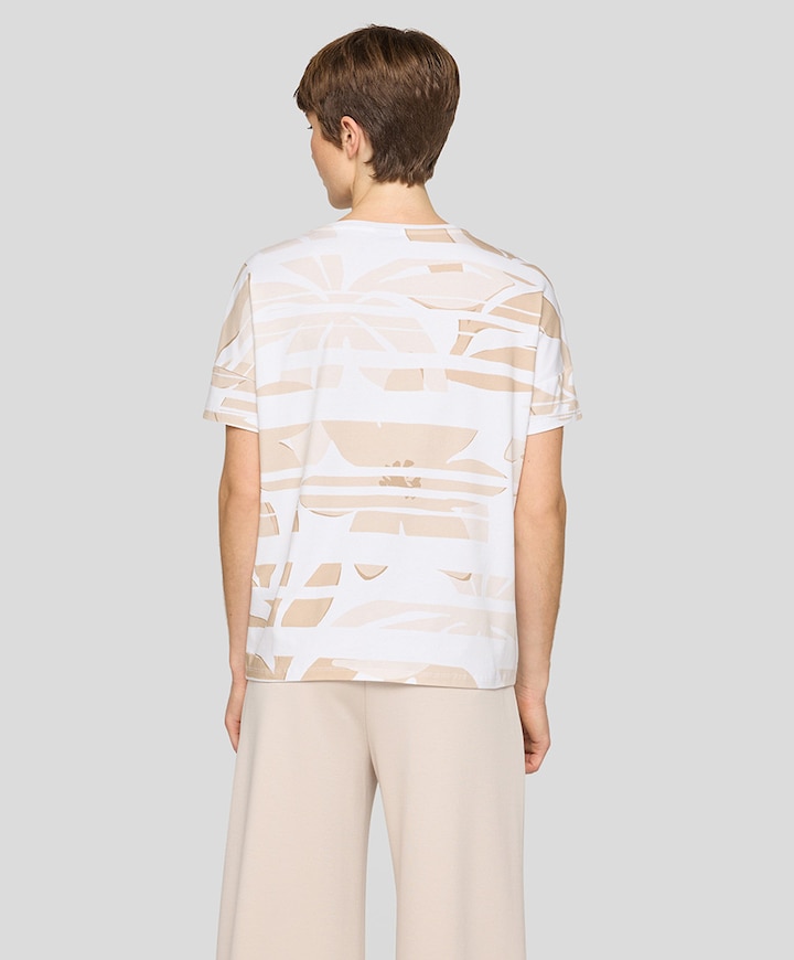 Dames T-shirt beige