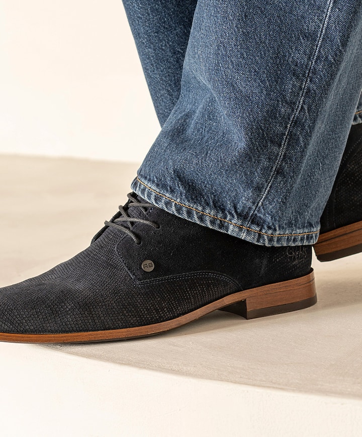 GREGOIRE SUE LZ veterschoenen blauw