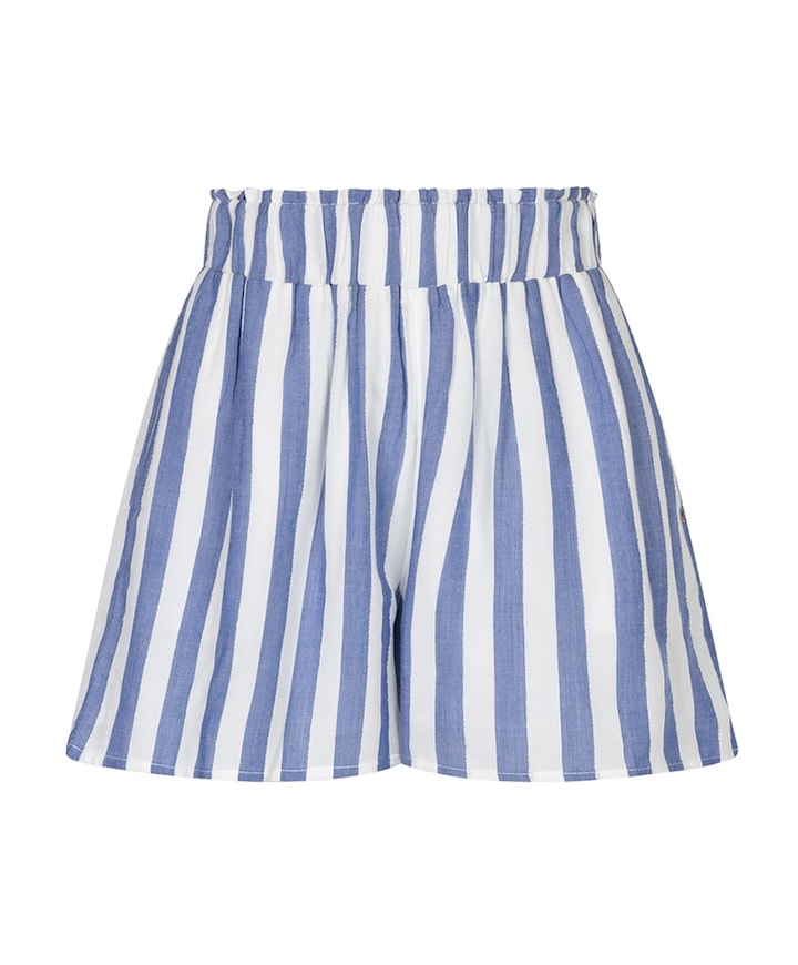 Shalita dames korte broek blauw