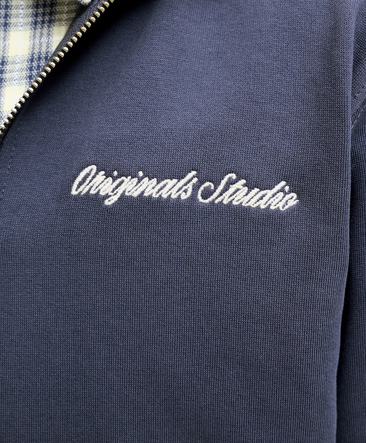 Jongens sweater blauw