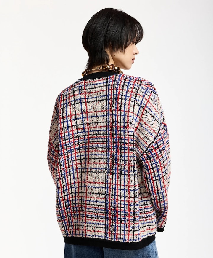 Dames vest ecru