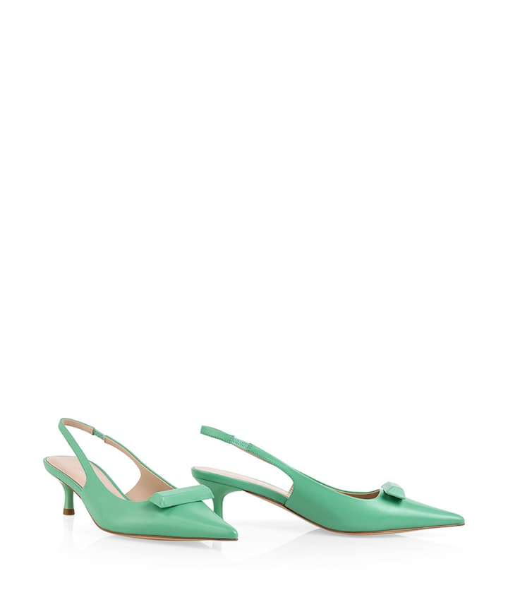 Pumps dames slingbacks groen