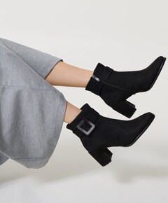 Women enkellaarzen zwart