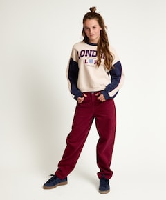 meisjes broek bordeaux