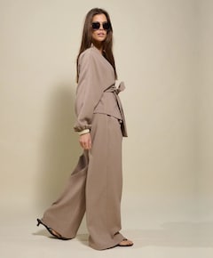 Dames blouse beige