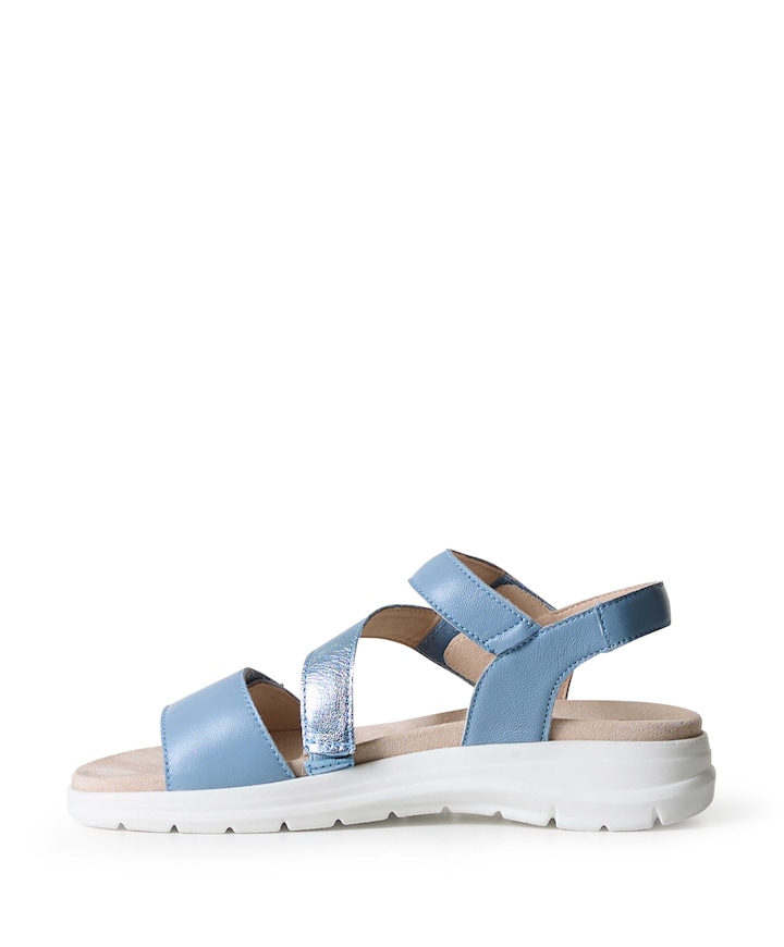 dames sandalen blauw