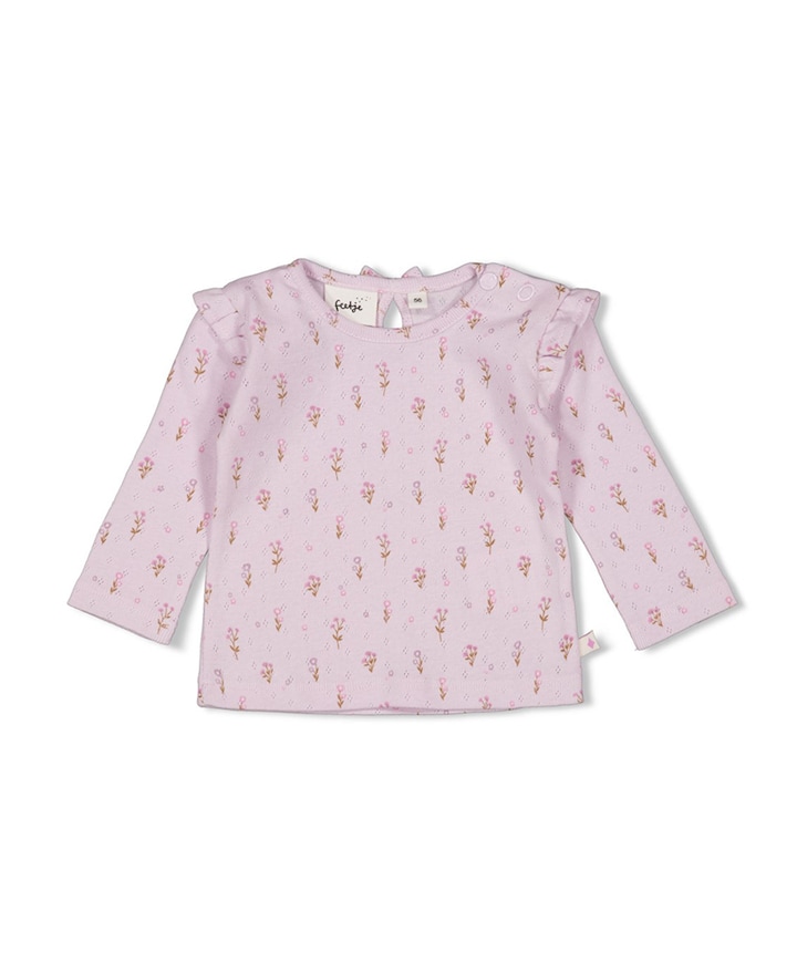 Meisjes longsleeve paars