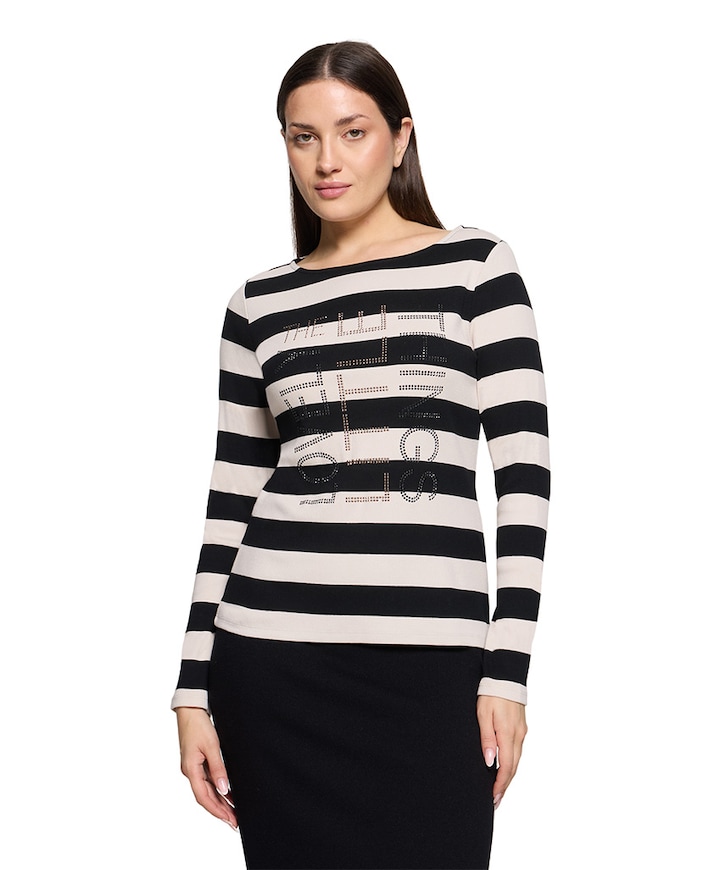 Dames longsleeve zwart