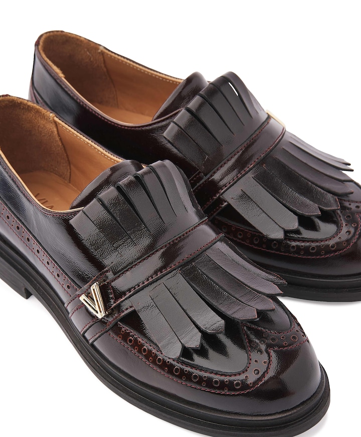 Fae Luca dames loafers bruin