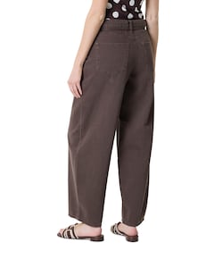 ONLGIANNA-SILLA MW STR BELT dames jeans bruin