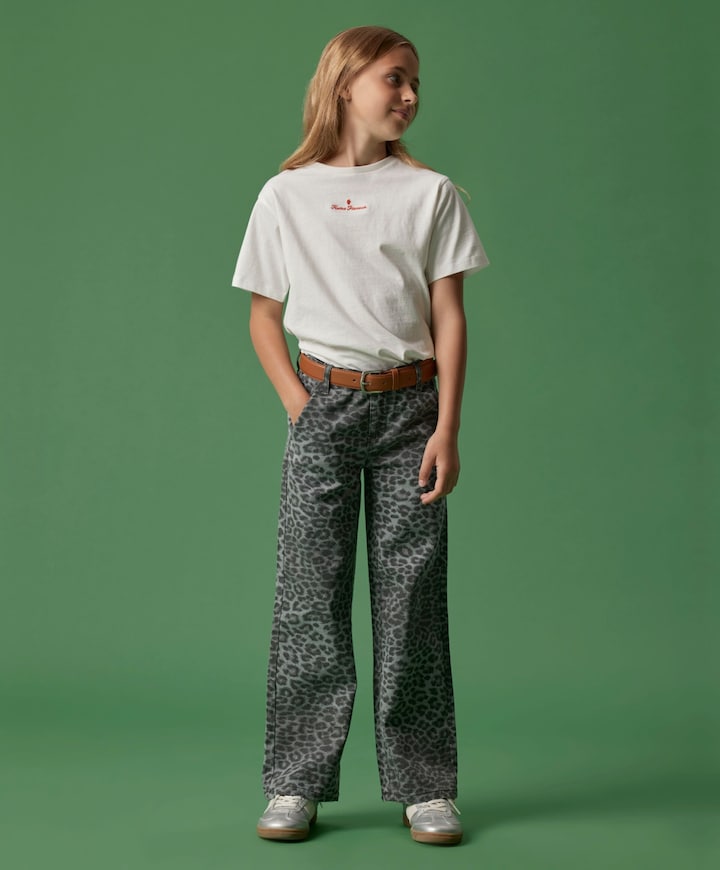 NKFROSE WIDE TWI PANTS 4444-TD O meisjes jeans grijs