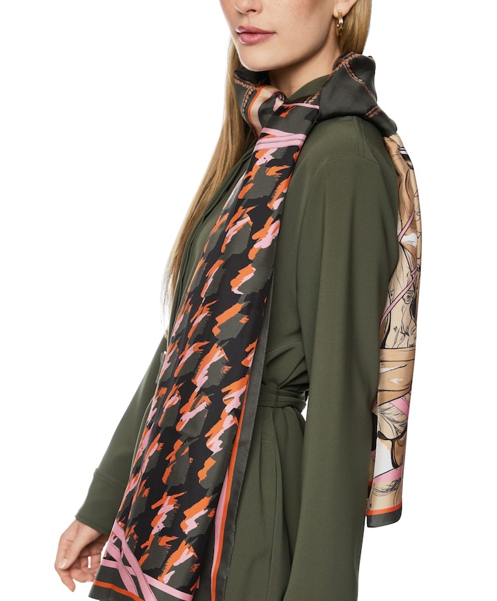 Dames sjaal groen