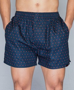 Heren boxershort blauw